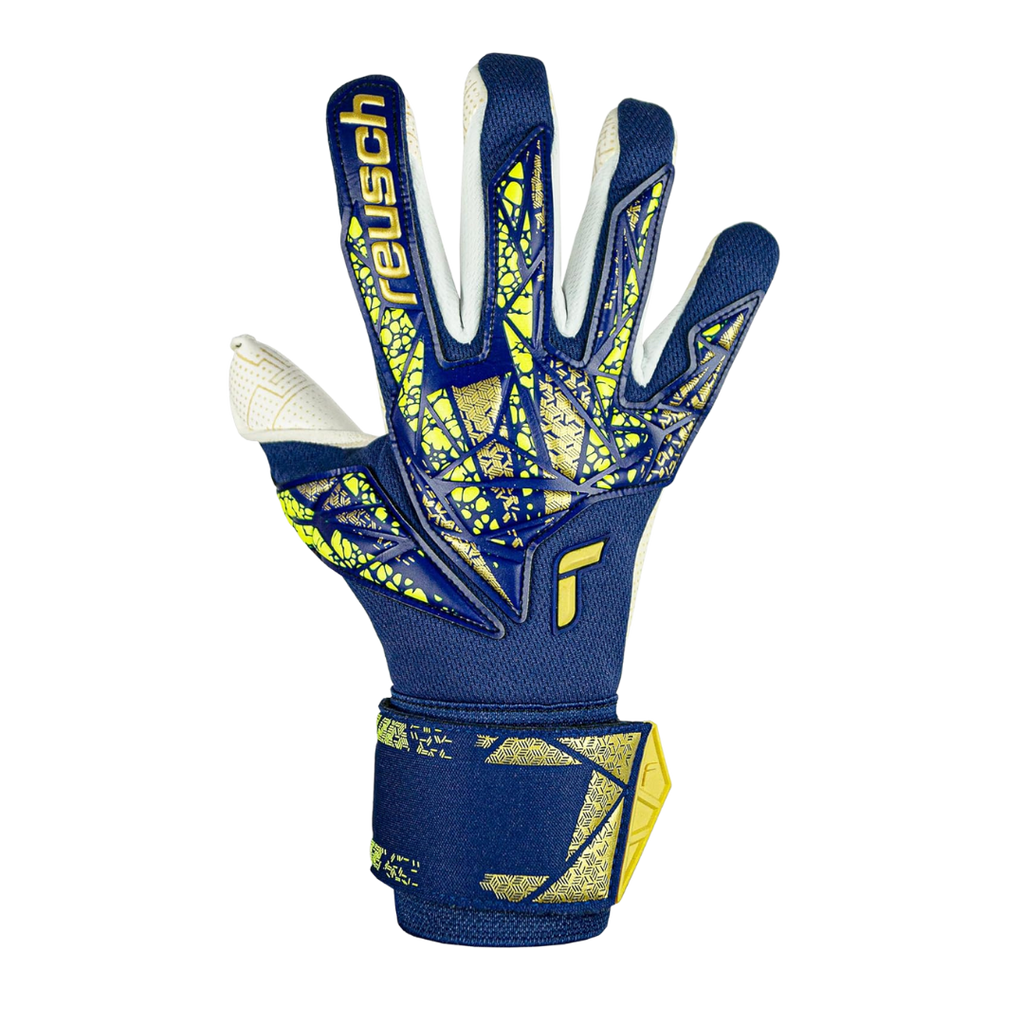 Guantes de portero Reusch Attrakt GoldX Glueprint