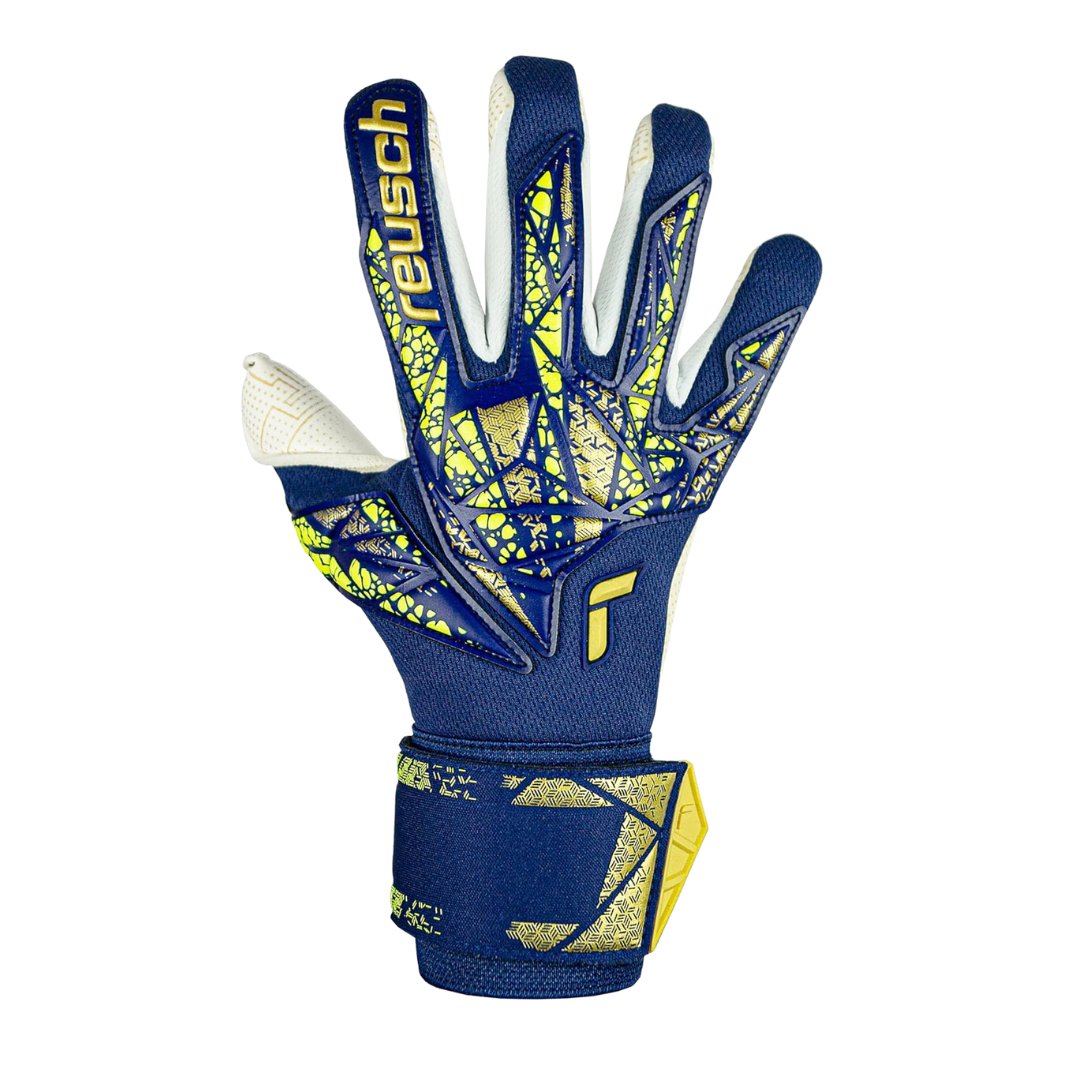 Guantes de portero Reusch Attrakt GoldX Glueprint